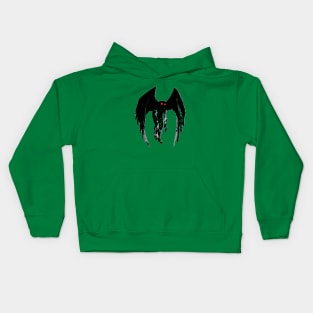 Tattered Mothman Kids Hoodie